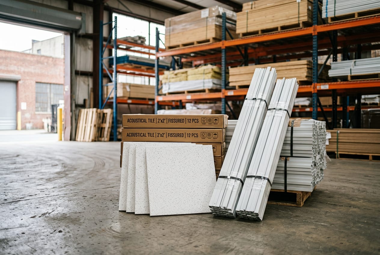 Acoustical Ceiling products available at Midwood Lumber in Brooklyn, NY